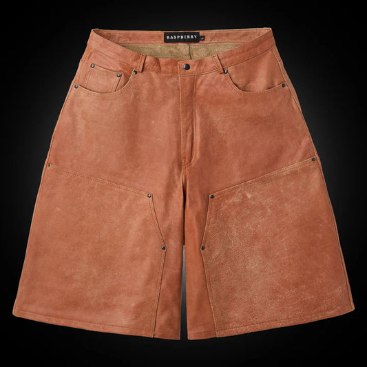 RASPBERRY HILLS MOJAVE LEATHER SHORTS